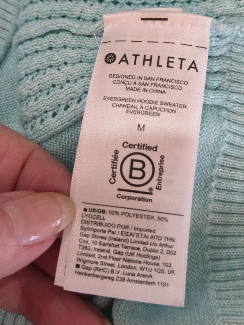 Athleta euc evergreen